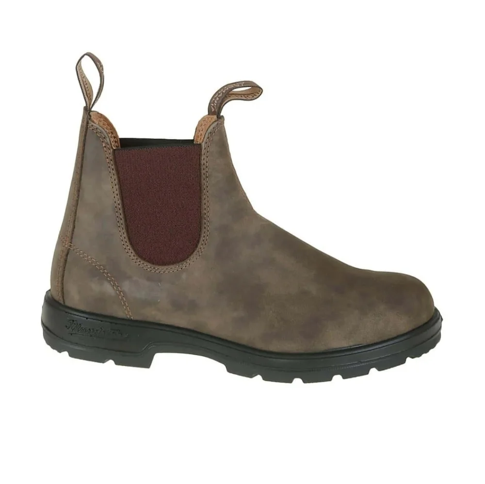 Blundstone MEN'S CLASSICS CHELSEA BOOTS - RUSTIC BROWN AU 9.5 (US SIZE 10.5) - Picture 16 of 16